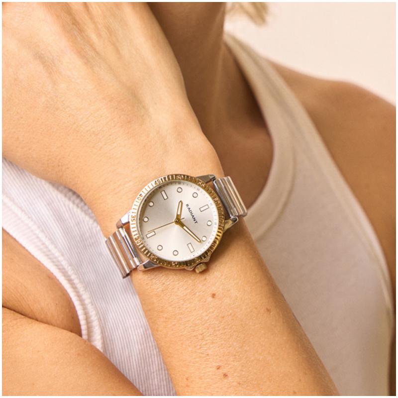 Two-Tone Bracelet Watch